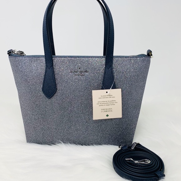 kate spade Handbags - Kate spade small joeley satchel crossbody glitter